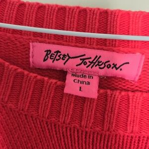 Betsey Johnson wintage wink eye sweater
